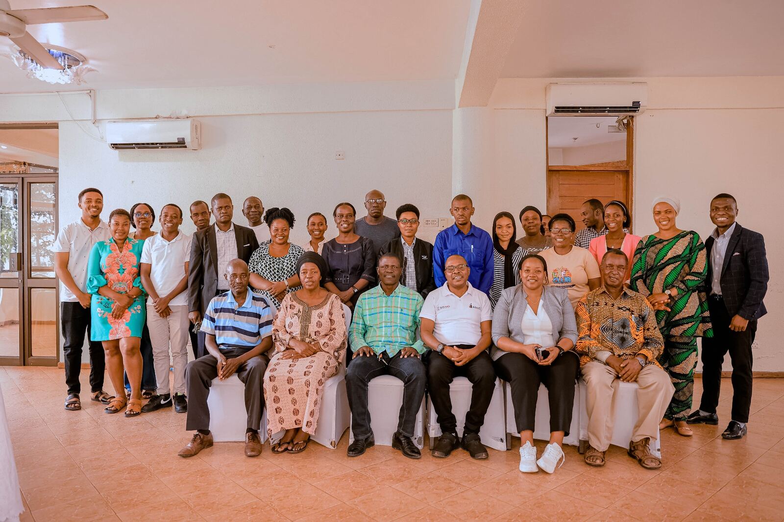 Group photo of training participants
