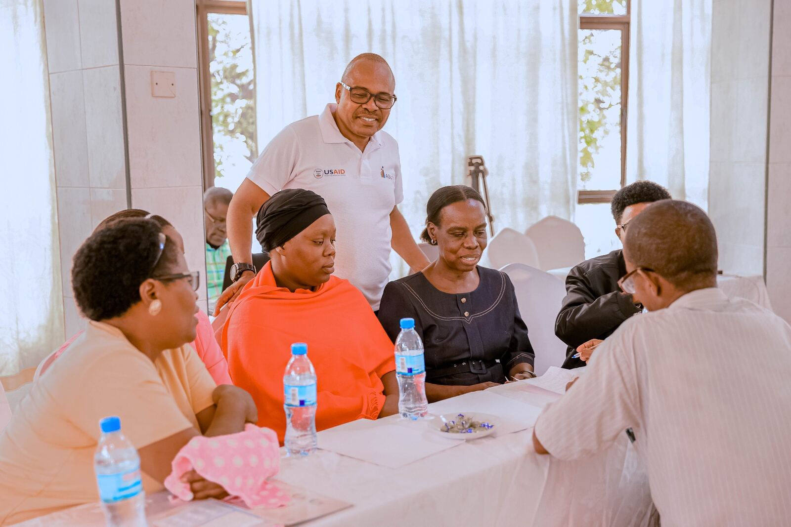 Facilitated discussion at workshop